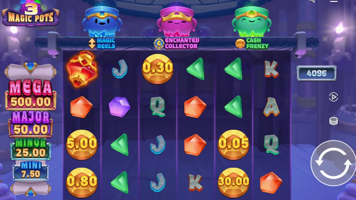 3 Magic Pots