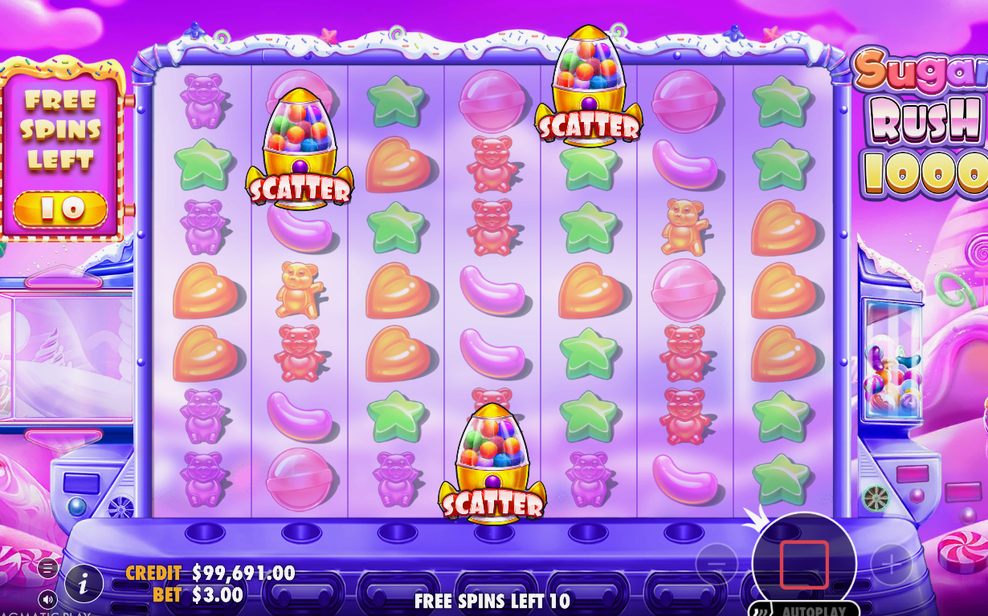 Free Spins med scatter-symboler och särskilda rullar